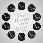 Tattoo Needles And Tips Set  100pcs Disposable Mixed Assorted Sterilized Tattoo