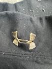 Under Armour Compression Shirt Men s M Black Mock Neck Long Sleeve Workout