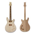 Electric Guitar Kit Mahogany Rosewood Neck 22fret 628mm Nice Inlay Maple Body