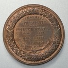 President Abraham Lincoln Denver U s  Mint Bronze Medal 1 2 Oz 726604 