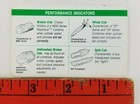 Vintage John Deere  Maximizer Combines Farming Corn Info Plastic Business Card
