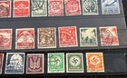 Nazi Germany Third Reich Nsdap 50 Piece Stamp Lot Many Sets  Wwii Ww2 Pre 1945