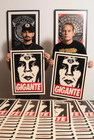 Obey Giant Gigante Isaac Pelayo Shepard Fairey Signed Print  300 Presale