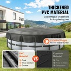 18 Ft Round Pool Cover Above Ground Swimming Pool Cover Waterproof Pvc