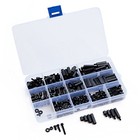 320pcs M3 Male Female Nylon Hex Spacer Standoff Screw Nut Threaded Pillar Pcb 