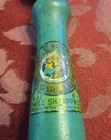 Carborundum Niagara Falls No  66 Knife Sharpener   Green Wood Handle Vintage