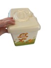 Huggies Disney Winnie The Pooh Friends White Empty Pop Up Wipes Container Baby