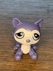 Littlest Pet Shop Lps Dog Figures Lot Of 3 2007 Mpn 169 Brown Tan Purple