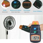 Digital Tachometer Non Contact Laser Photo Rpm Tach Meter Motor Speed Gauge Us