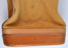 Vintage Can-pro Bank Money Courier Bag Leather Handle