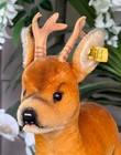 Vintage Steiff Roe Deer Buck 14    Button Yellow Ear Tag Germany 1820 35