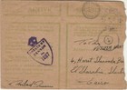 Egypt Rare Army Mail Wwii  Camps  field Post Office  Send Cairo  Censored 1944