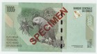Congo Dem  Rep  1000 Francs 4-1-2022 Pick 101 s Unc Uncirculated Banknote