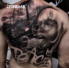 Exo Black 1-oz Xtreme Ink Dark Bold Solid Shading Tattoo Pigment  made In Usa 