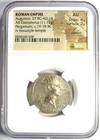 Augustus Ar Cistophorus Tetradrachm Roman Silver Coin 19 Bc - Certified Ngc Au