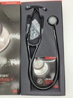 3m Littmann   Cardiology Iv Stethoscope Black Tube Black Stem 6232 New