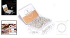 Versatile 300 Pcs Open Jump Rings - 8mm Silver For Crafting And Jewelry