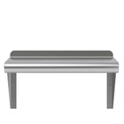 Open Box  10  X 16  Metal Shelf   Stainless Steel Wall Mount Floating Shelving
