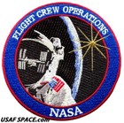 Authentic - Nasa Flight Crew Operations - Original A-b Emblem Space Patch