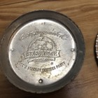 Vintage Hammered Aluminum Drinking Coasters Set Of 8 Variety Of Designs