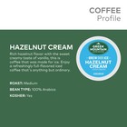 Green Mountain Coffee Roasters Brew Over Ice Hazelnut Cream  K-cups  72 Count