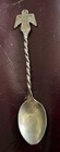 Vintage Native American Navajo Thunderbird Stamped Sterling Silver Spoon 3 7 8   