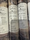 4 New Rolls 2003 Vintage Hallmark Thomas Kinkade  Christmas Wrapping Paper