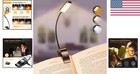 Portable 9 Led Book Light With 3 Color Temperatures - Ideal For Reading At Night
