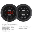 52mm 16   A f Ratio Gauge Kit Led Display Kits W wideband Oxygen Sensor Lsu 4 9