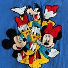Vintage Disney Mickey   Friends Yarn Embroidered Crewneck Sweater Size Xs