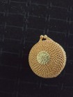 Vintage Estee Lauder Compact Solid Perfume Faux Turquoise Gold Tone 1 5 