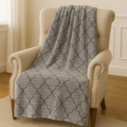 Ultra Plush Fleece Throw Blanket 50  X 60      Soft All Season Couch   Bed Use