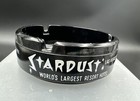 Vintage Stardust Hotel   Casino Las Vegas Nevada Piano Black Ashtray 3 5 