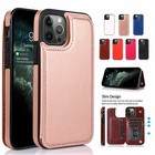 Wallet Card Case Cover Leather Magnetic For Iphone 15 Plus 14 13 12 Pro Max