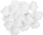 Artificial Flowers Silk Rose Petals White 1200pcs Wedding Decoration Party Table