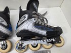 Mission Vibe 2 Rmx Inline Skates Size 10d Mens Labeda Gripper Hockey