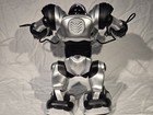 Wowwee Robosapien V2 Robot Silver black W  Remote     Tested working     Demo Video