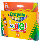 Crayola Extra Jumbo Crayons  12-pack - Oversized Coloring Fun