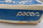 Vintage Pacer P990 Quad Roller Skates Black Leather Size A6 Adult 6 With Box 80s