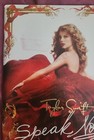 Taylor Swift 2011 Speak Now World Tour Program With Poster  