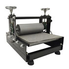 Upgrade Portable Press Printmaking Machine 30x50cm Adjust Tabletop Slab Roller
