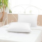 Solid Cotton Pillow Cases Hidden Zipper Pillow Cover Standard Queen King 2 Pack