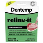Denture Reline Kit Value Pack - Advanced Formula Reline It Denture Reliner -    