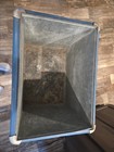 Vintage 1950s Drink Pepsi Cola Blue Metal Portable Picnic Cooler ice Box chest