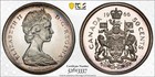 Pl65 1966 50c Canada Silver Prooflike 50 Cents  Pcgs Trueview- Pretty Toned