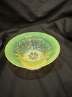 Tiffany Studios Pastel Favrile Glass Compote With Laurel Leaf Decoration