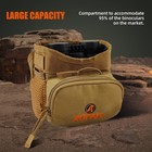 Binocular Harness Chest Pack With Adjustable Strap  Lightweight And Large Cap   