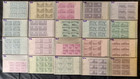 Attributed Lot Of 100 Mnh Us Plate Blocks Of 6 Vintage 1944  1956 Old Collection