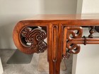 Antique Chinese Hand Carved Wood Buddhist Altar Table