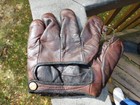 Heinie Schuble 1920s Wilson Split Finger F337 Baseball Glove Det  1935 Very Rare